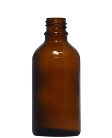 50 ml Amber Glass Bottle